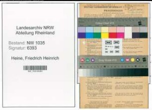 Entnazifizierung Friedrich Heinrich Heine , geb. 03.07.1901 (Markscheider)