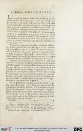 Preludio de esta obra