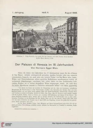 Heft 11 [August 1908]