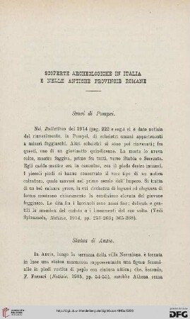 43.1915: Scoperte archeologiche in Italia e nelle antiche provincie romane, [23]