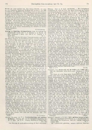 179-180 [Rezension] Winter, F. J., Deutsch-lutherisches und englisches Christentum. Vortrag