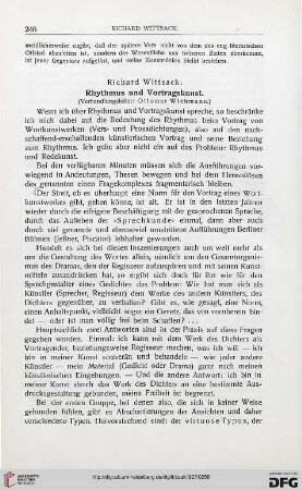 21: Rhythmus und Vortragskunst