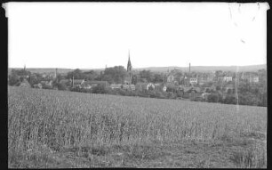 Wilsdruff. Blick vom Kirschberg auf Wilsdruff