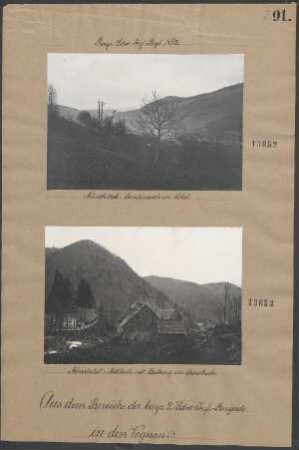 Münstertal: Sondernach im Nebel