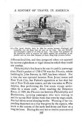 122. Cincinnati's river front at the height of the steamboat era. - 8vo. W. Amer. c. 1850