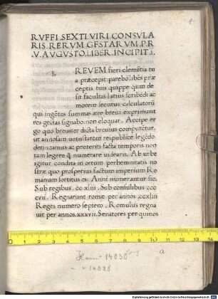 Breviarium rerum gestarum populi Romani