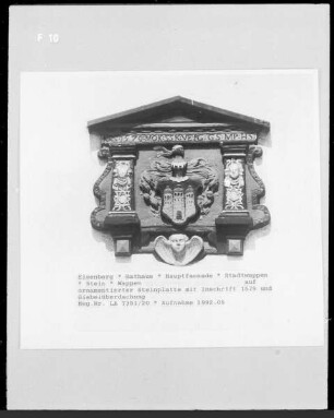 Wappen der Stadt Eisenberg