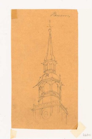 Turmspitze, Hannover: Perspektivische Ansicht