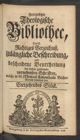 Vierzehendes Stück