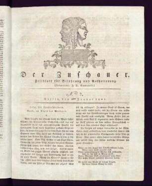 No. 7 - 16. Januar 1821