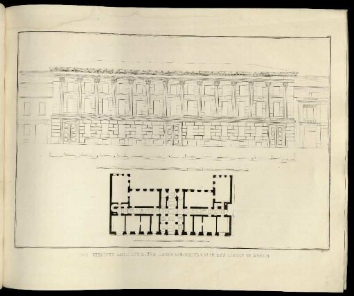 Abbildung 112. Die vereinte Artillerie- und Ingenieur-Schule unter den Linden in Berlin.