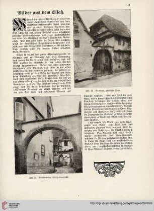 20: Bilder aus dem Elsaß