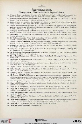 Reproduktionen (Nr. 720-746)