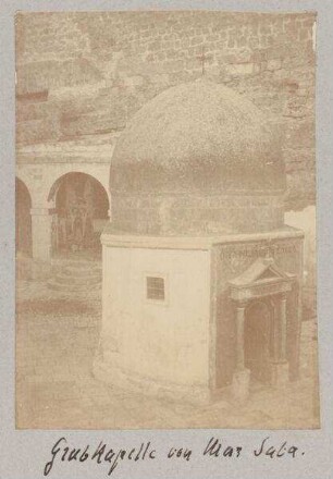 Grabkapelle von Mar Saba.