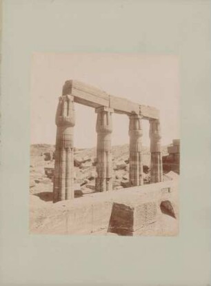 Tempel in Karnak in Ägypten