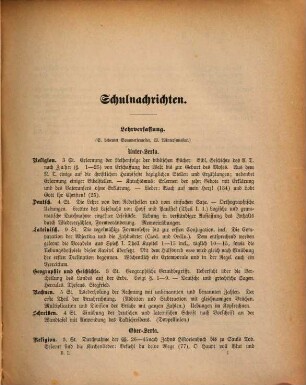 Programm der Realschule Erster Ordnung in Magdeburg. 1875/76