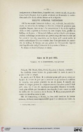 Séance du Comité du 13 avril 1874