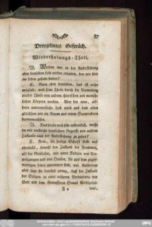 Dreyzehntes Gespräch.