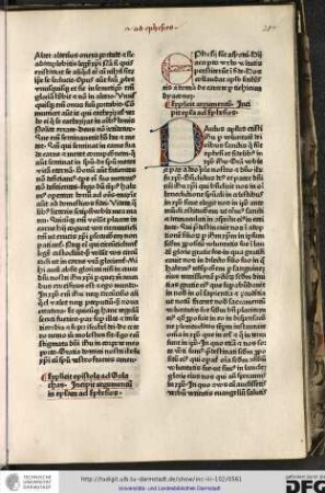 Incipit epistola ad Ephesios.