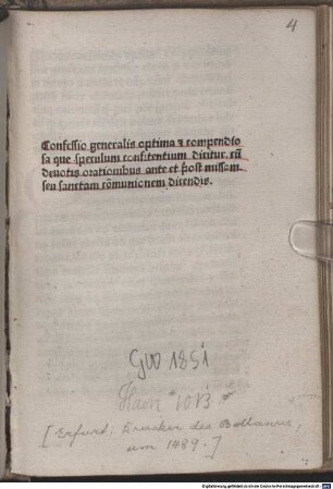 Modus confitendi : Mit Orationes ante et post missam