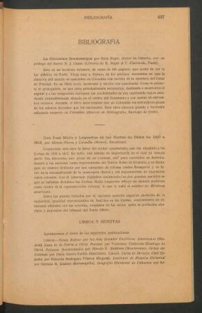 Libros y revistas