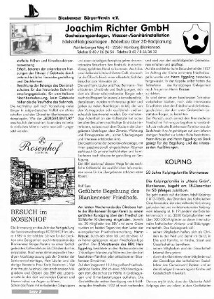 Kolping : 50 Jahre Kolpingfamilie Blankenese