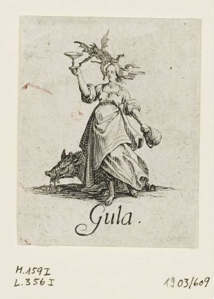 Gula, Blatt 3 der Folge "Sieben Todsünden"