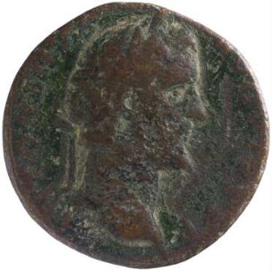 Münze, Sesterz, 139