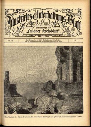 Ausgabe vom Sonntag, den 08. Oktober 1911.
