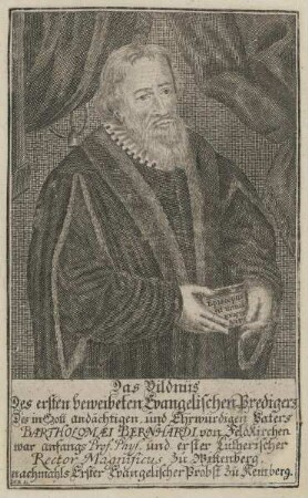 Bildnis des Bartholomäus Bernhardi