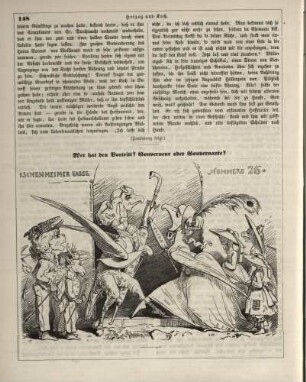 "Wer hat den Vortritt ? Gouverneur oder Gouvernante ?"