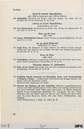Nachtrag (Nr. 614-615)