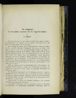 Die Haltbarkeit des beweglichen Inventars für die Hypothekenschuld