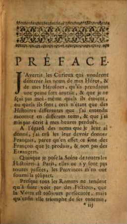 Les Illustres Françoises : Histoires Veritables ; Ou l'on trouve, dans des Caractères, trés-particuliers & fort differens, un grand nombre d'exemples rares et extraordinaires ; Des Belles Manieres, de la Politesse & de la Galanterie des Personnes de l'un & de l'autre Sexe de cette Nation, 1