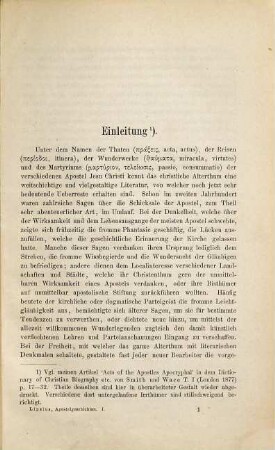 Die apokryphen Apostelgeschichten und Apostellegenden : ein Beitrag zur altchristlichen Literaturgeschichte, 1