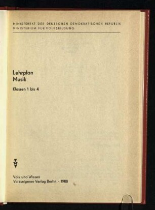 1988: Klassen 1 bis 4