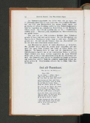 Heel old Buernhuus. Von Heinrich Eckmann.