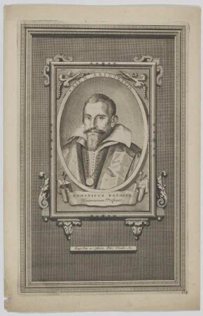 Bildnis des Dominicus Baudius