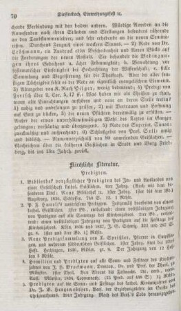 70-81 Kirchliche Literatur