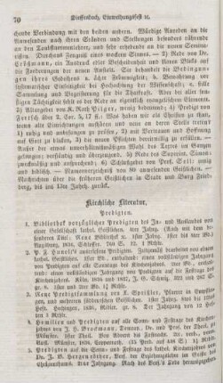 70-81 Kirchliche Literatur