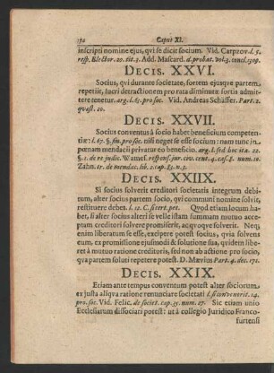 Decis. XXIIX.