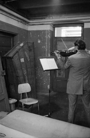Unzureichende Raumverhältnisse bei der Staatlichen Hochschule für Musik.