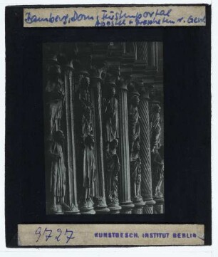 Bamberg, Dom,Bamberg, Dom, Fürstenportal : Prophetenbilder, rechtes Gewände