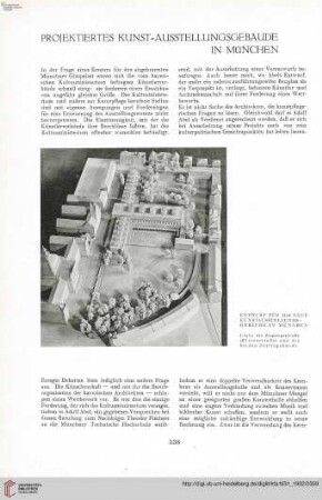47: Projektiertes Kunst-Ausstellungsgebäude in München