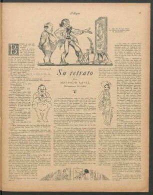 Su retrato : Ilustraciones de López