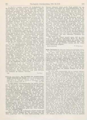 272-273 [Rezension] Studia Theologica; II