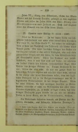 27. Spanien unter Philipp II. (1556-1598)