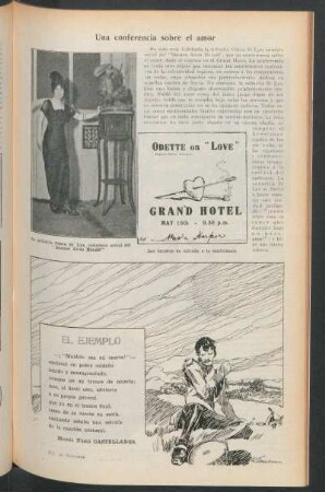 Una conferencia sobre el amor