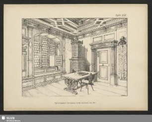 Speisezimmer des Lucas Iselin zu Basel