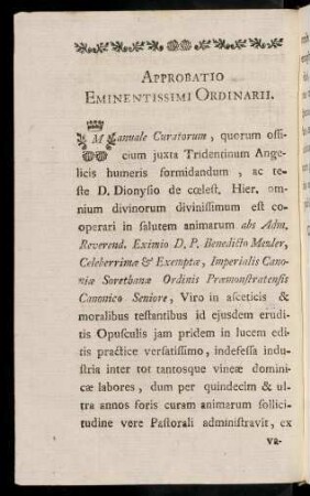 5v-6v, Approbatio; Censura